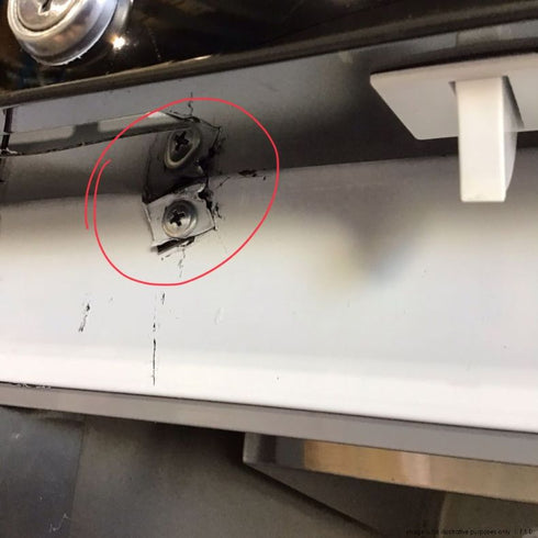 2NDs: Thermaster Single Glass Door Upright Freezer Black Stainless Steel - SUFG500B-QLD349