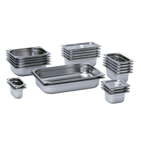 GN PANS (201 STAINLESS STEEL) 265X162X100|MIXRITE 14100