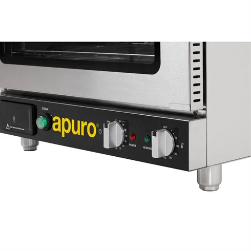 Apuro Bakery Convection Oven with Steam 66Ltr - JA371-A