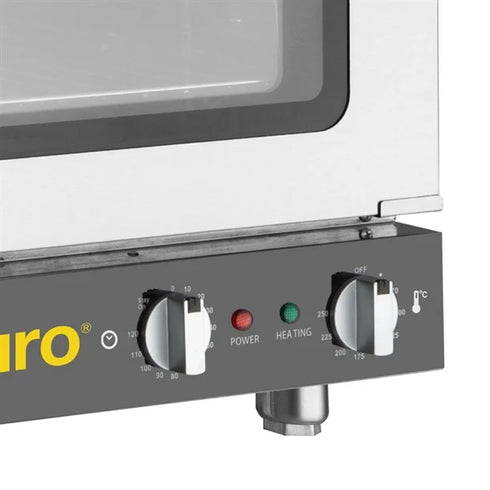 Apuro Bakery Convection Oven with Steam 66Ltr - JA371-A