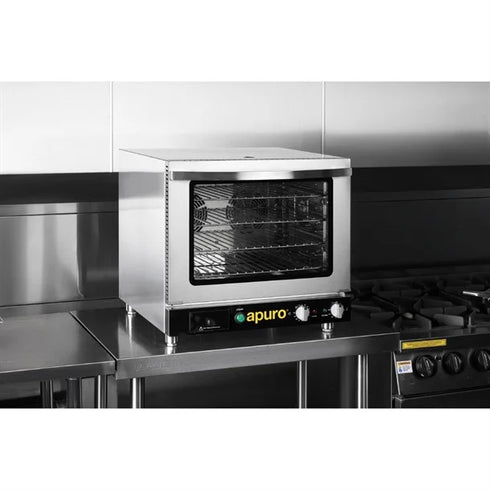Apuro Bakery Convection Oven with Steam 66Ltr - JA371-A