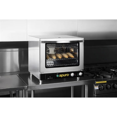 Apuro Bakery Convection Oven with Steam 66Ltr - JA371-A