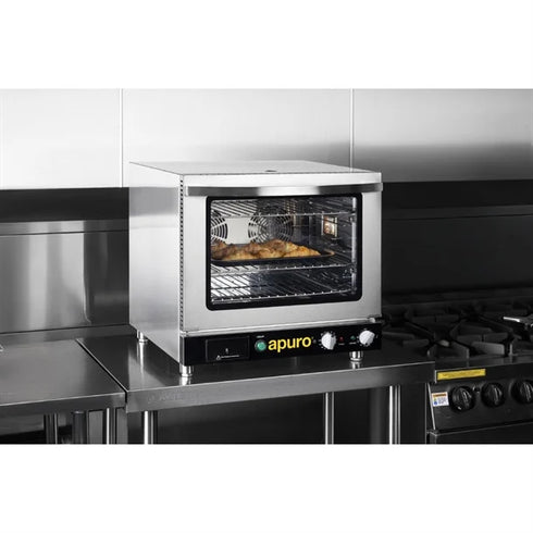Apuro Bakery Convection Oven with Steam 66Ltr - JA371-A