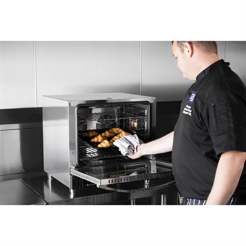 Apuro Bakery Convection Oven with Steam 66Ltr - JA371-A