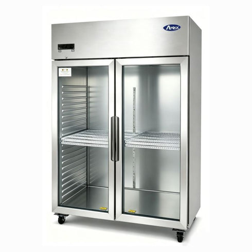 Atosa Double Door Glass Door Display Fridge - JCF80RSGR