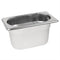 Vogue Stainless Steel Gastronorm Tray 1/9 - 100mm deep - DN728