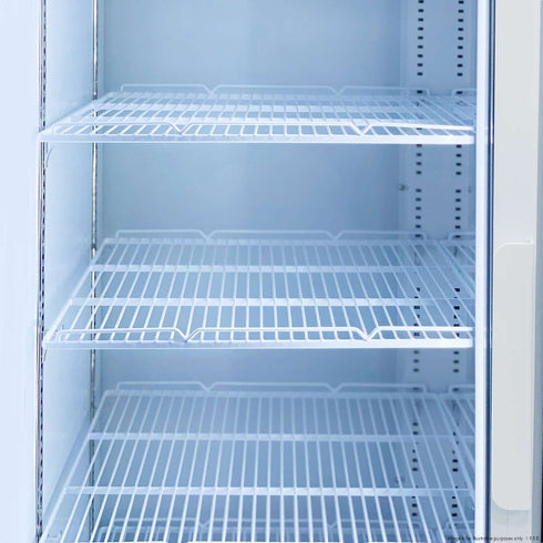 Thermaster Colourbond Upright Drink Fridge Large Two Glass Door LG-1000P