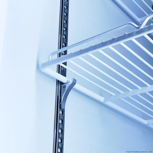 Thermaster Colourbond Upright Drink Fridge Large Two Glass Door LG-1000P