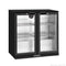 Thermaster Under Bench double Heated Glass Doors Bar Fridge/Cooler with heater switch - LG-208TD