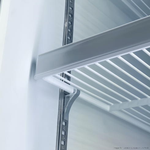 Thermaster Door Supermarket Fridge Black - LG-600BGBM