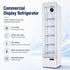 Thermaster SlimFit Upright Glass Door Beverage Fridge - LG166FA