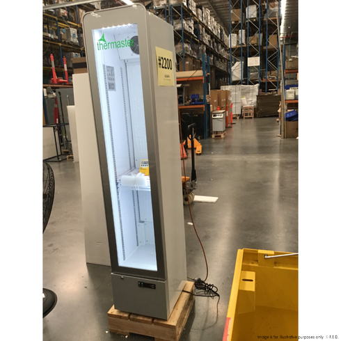 2NDs: Thermaster SlimFit Upright Glass Door Beverage Fridge - LG166FA-NSW2200
