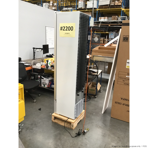 2NDs: Thermaster SlimFit Upright Glass Door Beverage Fridge - LG166FA-NSW2200