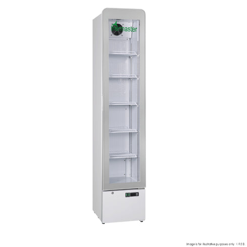2NDs: Thermaster SlimFit Upright Glass Door Beverage Fridge - LG166FA-NSW2200