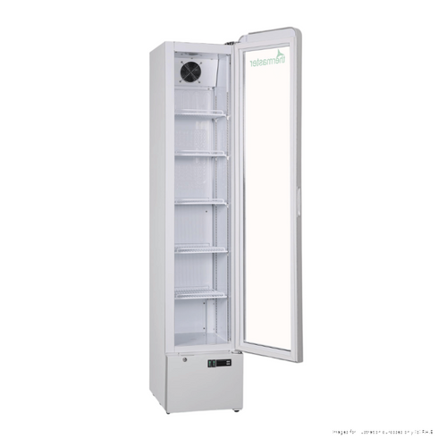 Thermaster SlimFit Upright Glass Door Beverage Fridge - LG166FA