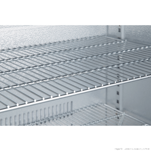 Thermaster Under Bench double Heated Glass Doors Bar Fridge/Cooler with heater switch - LG-208TD