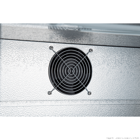Thermaster Under Bench double Heated Glass Doors Bar Fridge/Cooler with heater switch - LG-208TD