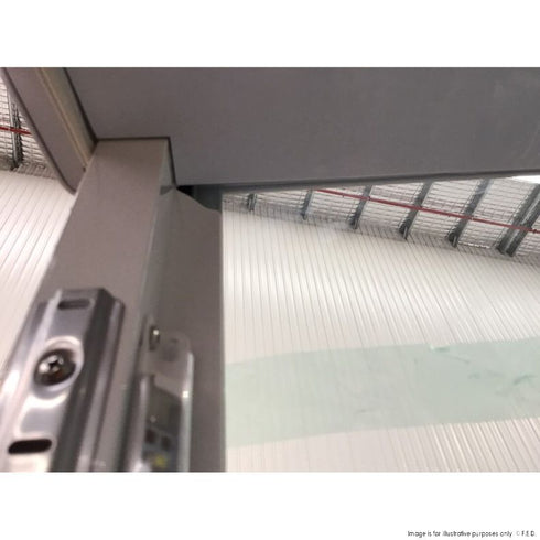 2NDs: Thermaster Four-sided Upright Beverage Display Fridge Ivory-white LSC235-NSW1867