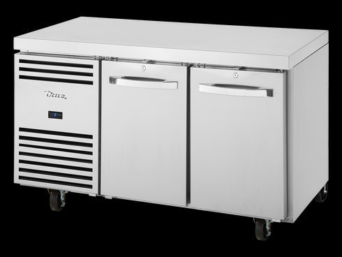 TRUE 1/1 GN Counter Refrigerator, 2 Section TCR1/2-CL-SS-DL-DR