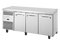 TRUE 1/1 GN Counter Refrigerator, 3 Section TCR1/3-CL-SS-DL-DR-DR