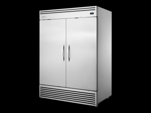 TRUE 2/1 GN Upright Refrigerator, 2 Doors TGN-2R-2S