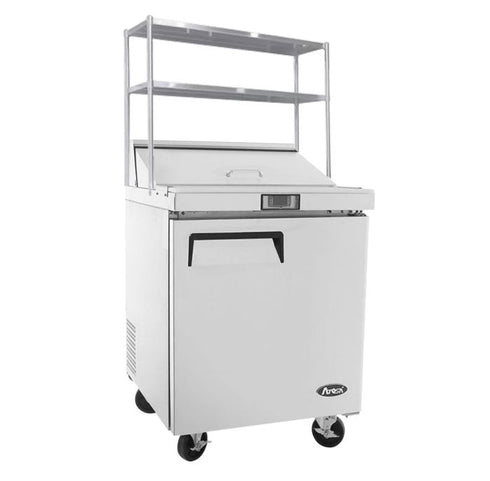 Atosa 1-Door Pizza Prep Table Fridge - MSF8301OS