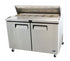 ATOSA 2 DOOR SANDWICH PREP TABLE FRIDGE 1530 MM - MSF8307