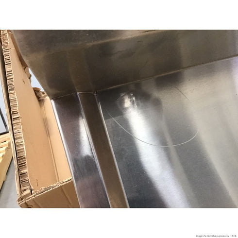 2NDs: Right Inlet Double Sink Dishwasher Bench DSBD7-2400R/A-NSW1516