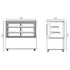Exquisite Three Tiers Cake Display Refrigerators - CDR212