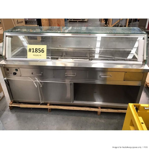 2NDs: Thermaster Heated Bain Marie Food Display PG210FE-YG-NSW1856