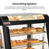 Benchstar Pie Warmer & Hot Food Display - PW-RT/660/TGE
