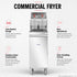 GasMax Superfast LPG Gas Tube Fryer - RC300ELPG