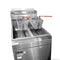 Frymax Superfast Natural Gas Tube Twin Vat Fryer - RC400TE