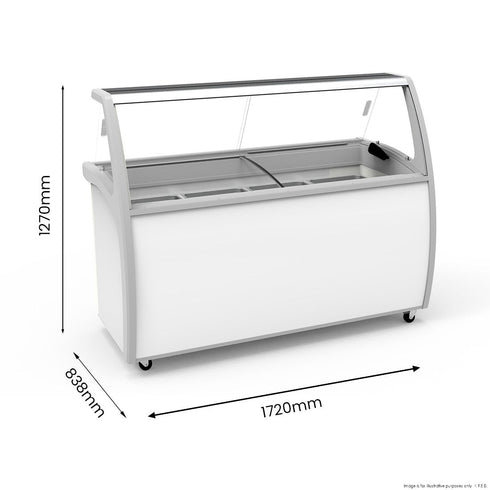 Thermaster 535L Gelato Display - SD-575P