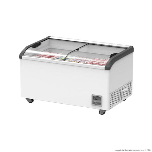 Thermaster Heavy Duty Supermarket Glass Sliding Lid Freezers 576L - SD-576K