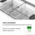 Thermaster Heavy Duty Supermarket Glass Sliding Lid Freezers 576L - SD-576K