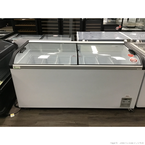 Ex-Showroom: Thermaster Heavy Duty Supermarket Glass Sliding Lid Freezers 576L - SD-576K-VIC1071