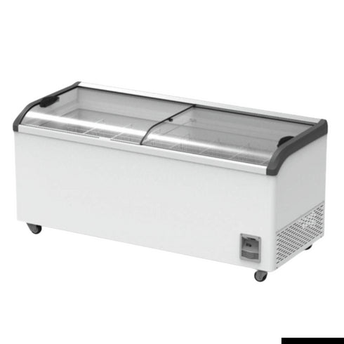 Thermaster Heavy Duty Supermarket Glass Sliding Lid Freezers 666L - SD-666K
