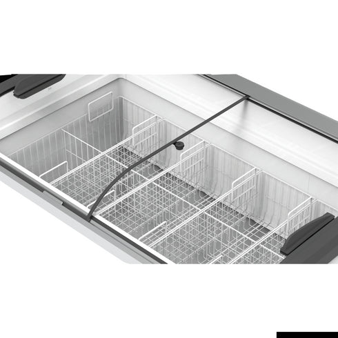 Thermaster Heavy Duty Supermarket Glass Sliding Lid Freezers 666L - SD-666K