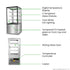 BONVUE Cake Display - SF820V