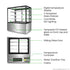 BONVUE Cake Display - SF840V