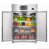 THERMASTER 1000L Full-Width Double Glass Door Upright Display Freezer — SFWFG1000
