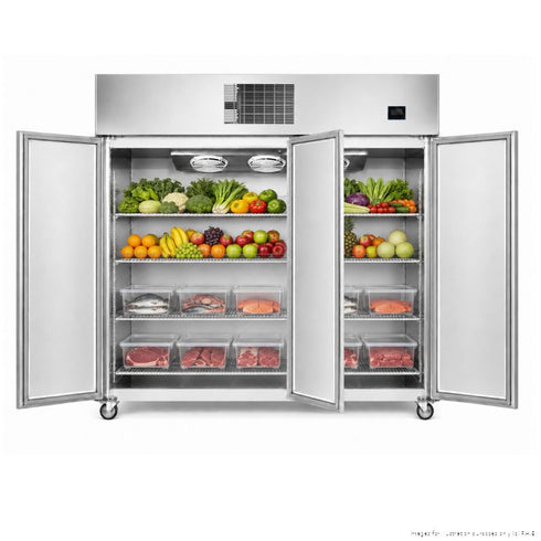 THERMASTER 1500L Full-Width Three Solid Door Upright Fridge — SFWC1500