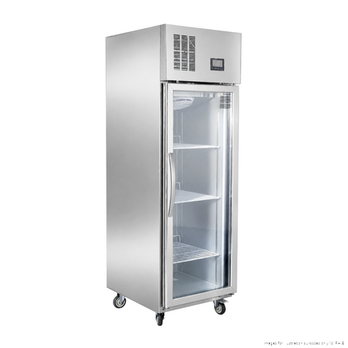 THERMASTER 500L Full-Width Single Glass Door Upright Display Fridge — SFWCG500