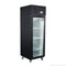 Thermaster 500L Full-Width Single Black Glass Door Upright Display Fridge — SFWCG500B