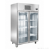 THERMASTER 1000L Full-Width Double Glass Door Upright Display Freezer — SFWFG1000