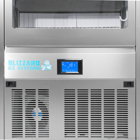 BLIZZARD Crystal Column Pro Octagonal Cylinder Ice Maker 63kg/24hr with 25kg Storage - SIC-63R