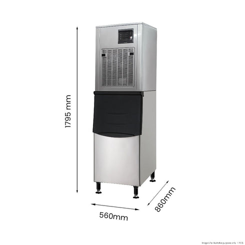 Blizzard Chewblet/Nugget Ice Maker 250Kg - SN-258N