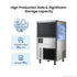 Blizzard Cube Ice Maker 31kg Production SN-31A