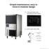 Blizzard Cube Ice Maker 31kg Production SN-31A